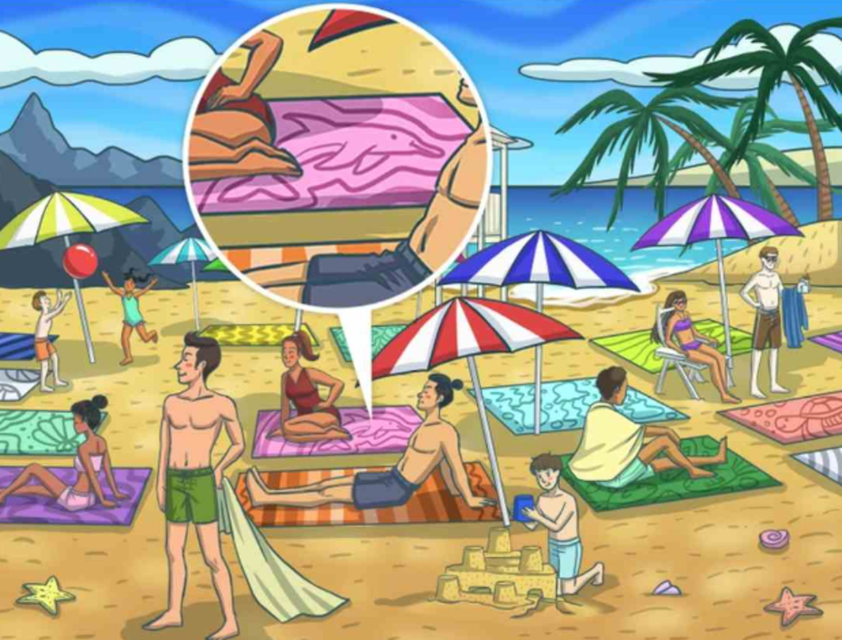 Sembra che i delfini non siano nello specchio d'acqua/Bright Side Drawing