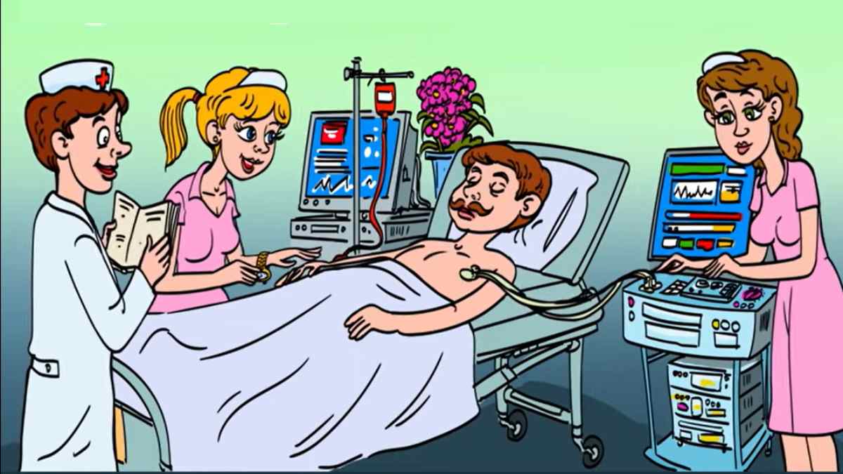 Illusione ottica: trova il ladro dell'ospedale in 8 secondi