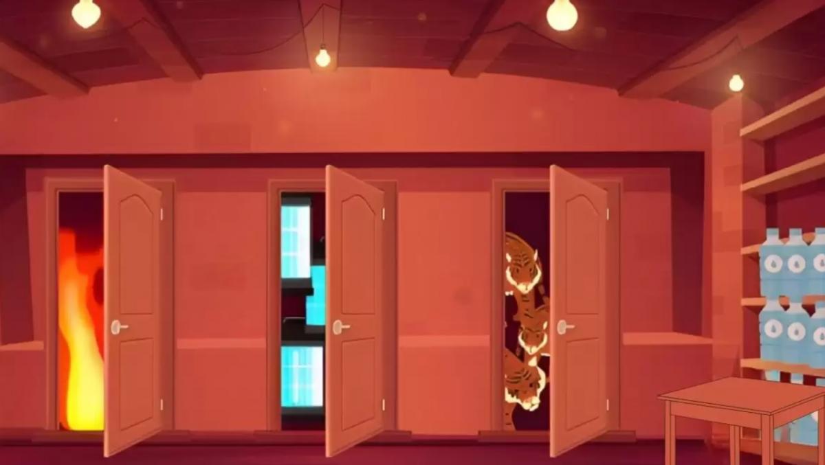 Trova l'uscita sicura nell'immagine entro 30 secondi: solo poche persone possono risolvere questo compito