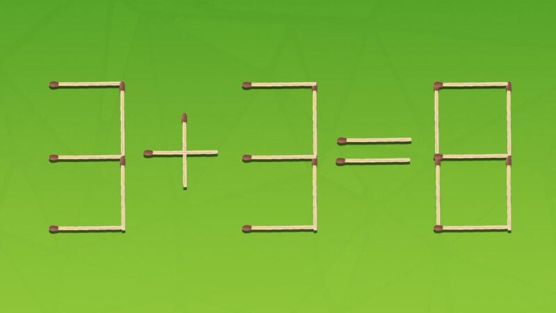 Devi spostare 2 corrispondenze per ottenere la corrispondenza giusta: un impegnativo test del QI per geni