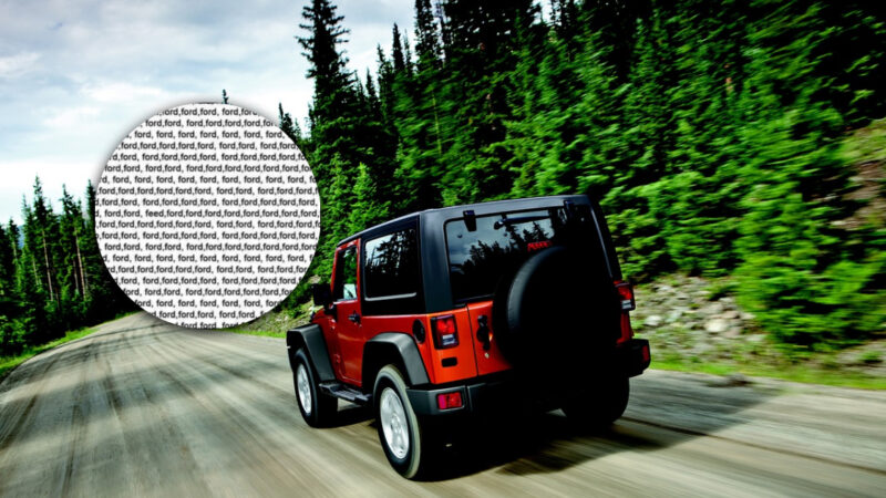 Devi trovare una Jeep tra le auto Ford: risolvi il puzzle in soli 8 secondi