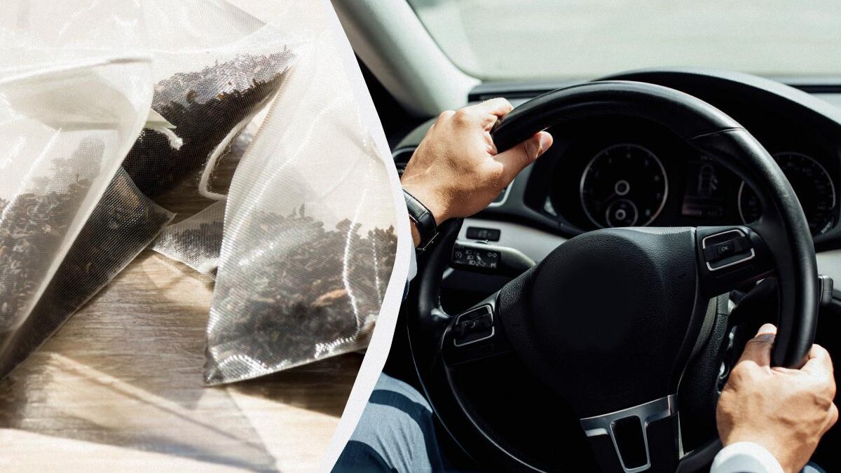 Gli automobilisti mettono sempre più spesso bustine di tè nelle loro auto: gli esperti spiegano perché è necessario
