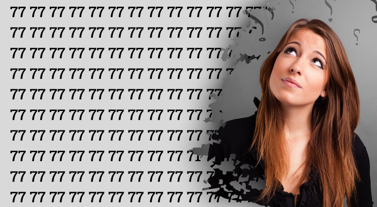Il numero 71 di 77 può essere visto solo dai più attenti: un enigma complesso con un "twist"