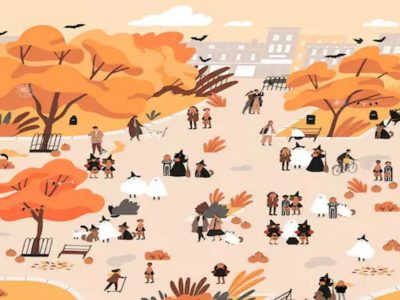 Puzzle pazzesco per un vero genio: devi trovare 5 gatti in 30 secondi.