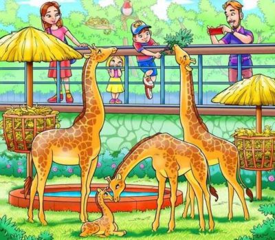 Puzzle per vedenti: trova la scimmia in 8 secondi.