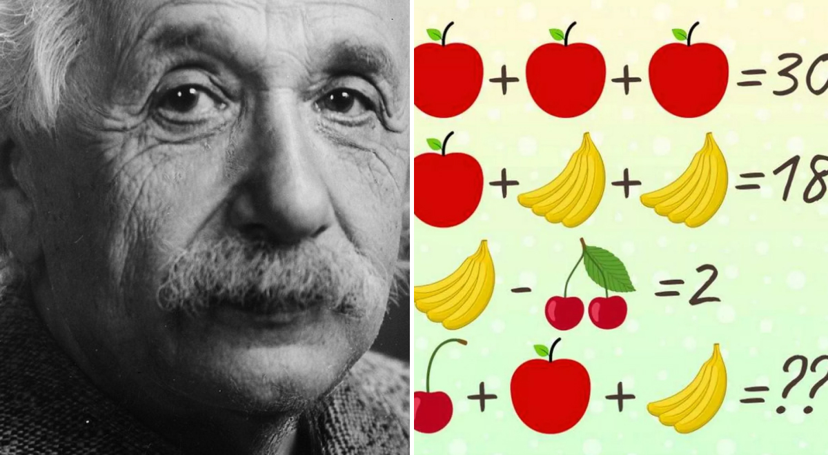 Richiede il QI di Albert Einstein: risolvi un problema di matematica in 15 secondi