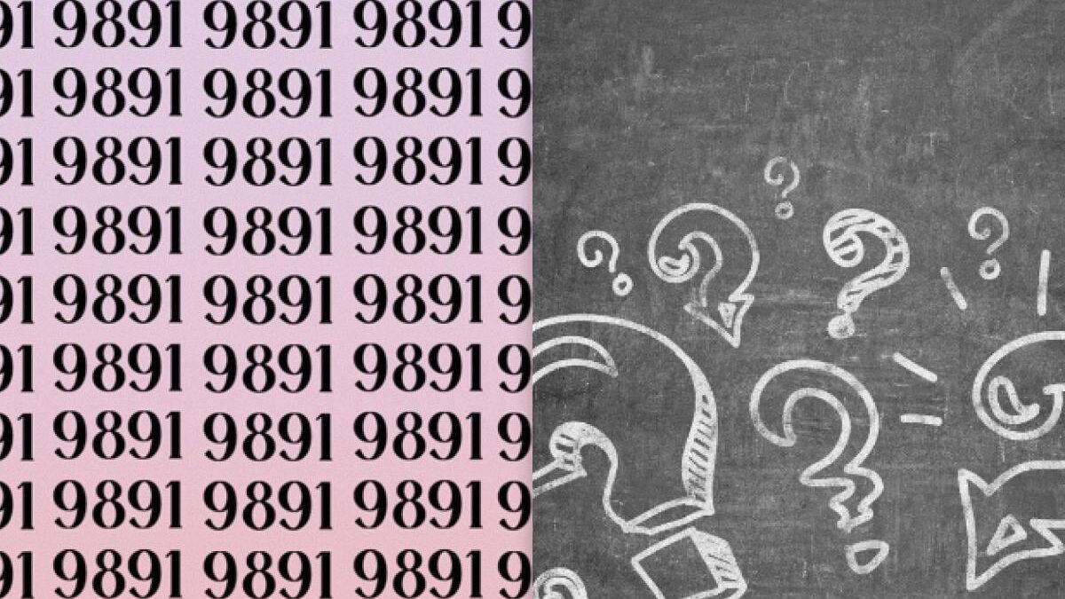 Solo l'1% degli “esperti” vedrà uno strano numero in 11 secondi: un mistero affascinante