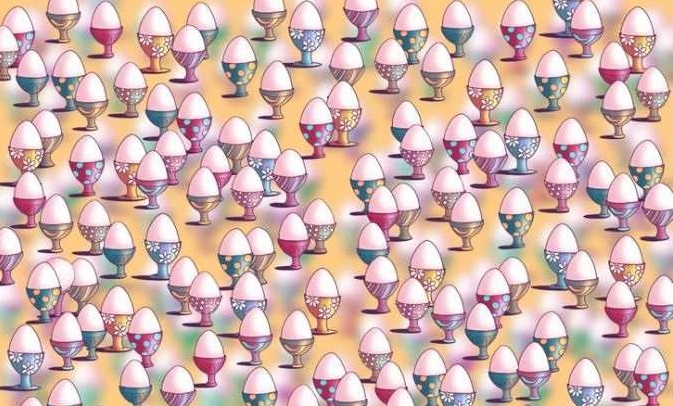 Solo le persone con la vista dell'aquila possono trovare la palla in 8 secondi: l'illusione ottica più complessa