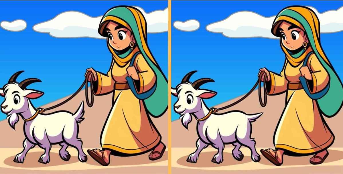 Solo le persone più attente riescono a individuare 3 differenze in 10 secondi: l'enigma di un uomo intelligente