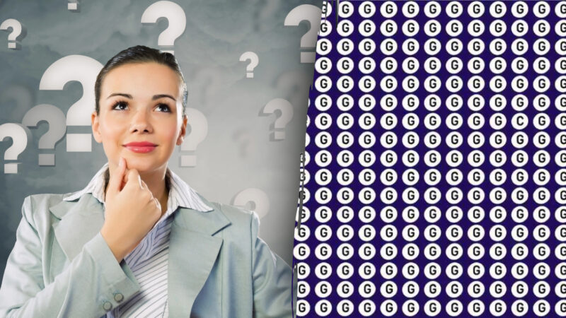 Trova la lettera C in G in 5 secondi: un enigma impegnativo per i cervelli più brillanti