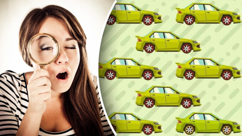 Trova l'auto "sbagliata" in 5 secondi: l'illusione ottica attira l'attenzione