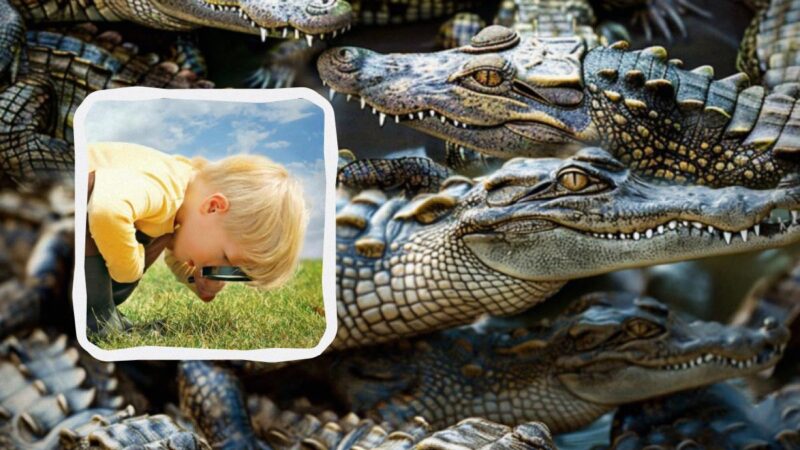 Tutti vedono il coccodrillo e tu devi trovare la lucertola: un puzzle game super impegnativo