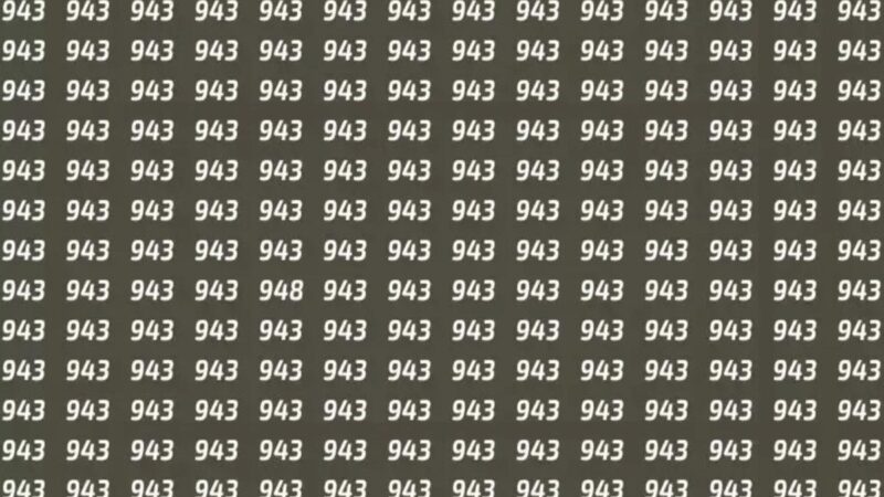 Un enigma che non tutti riescono a risolvere: trova i numeri in 10 secondi